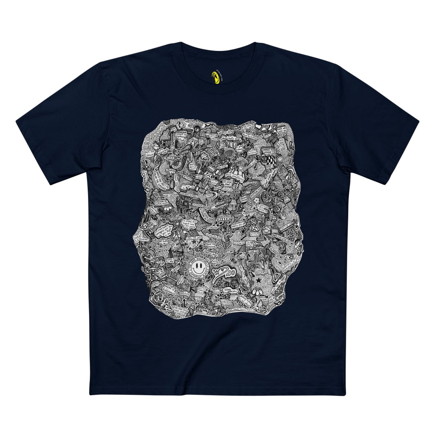 Big Doodle 20 Unisex T-Shirt by Art By Laney