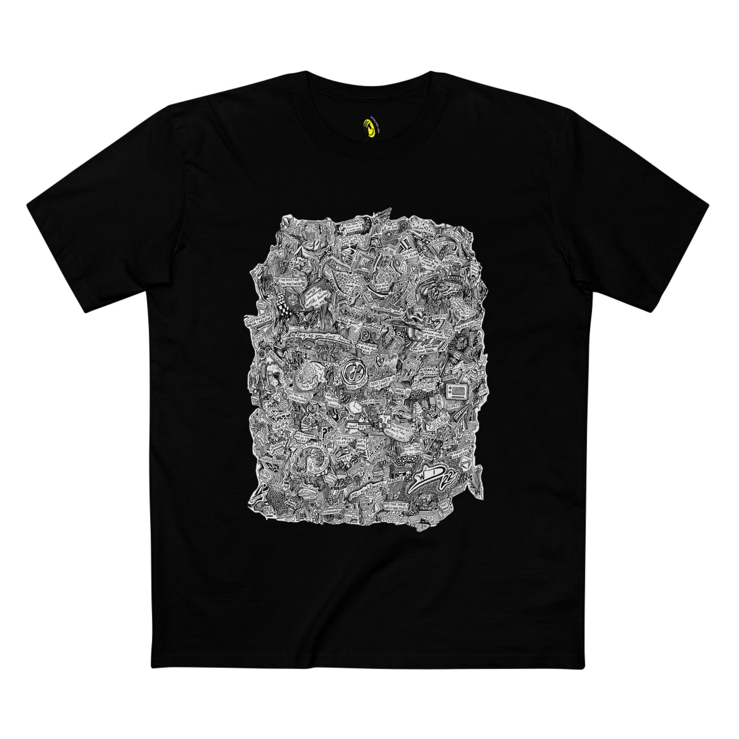 Big Doodle 22 Adult T by Art By Laney