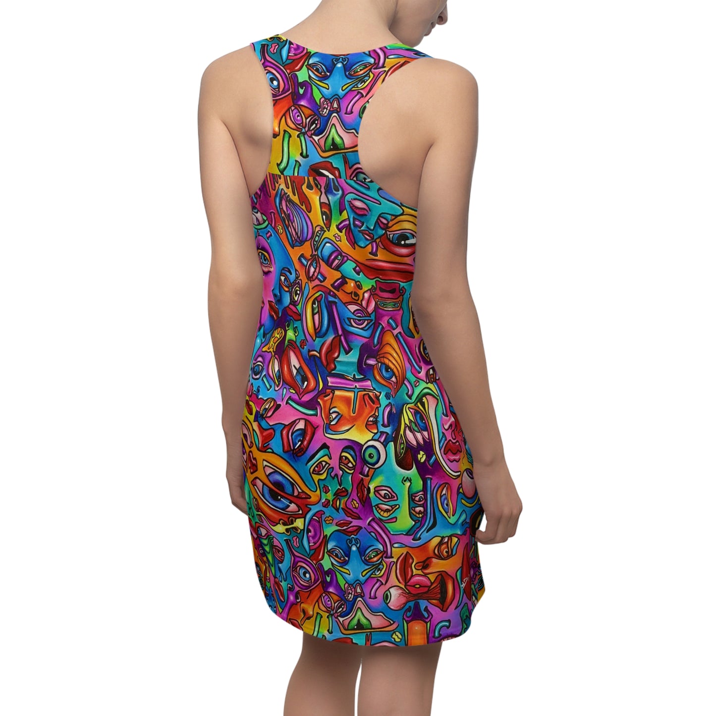 Mind Flip Racerback Dress - by Art By Laney