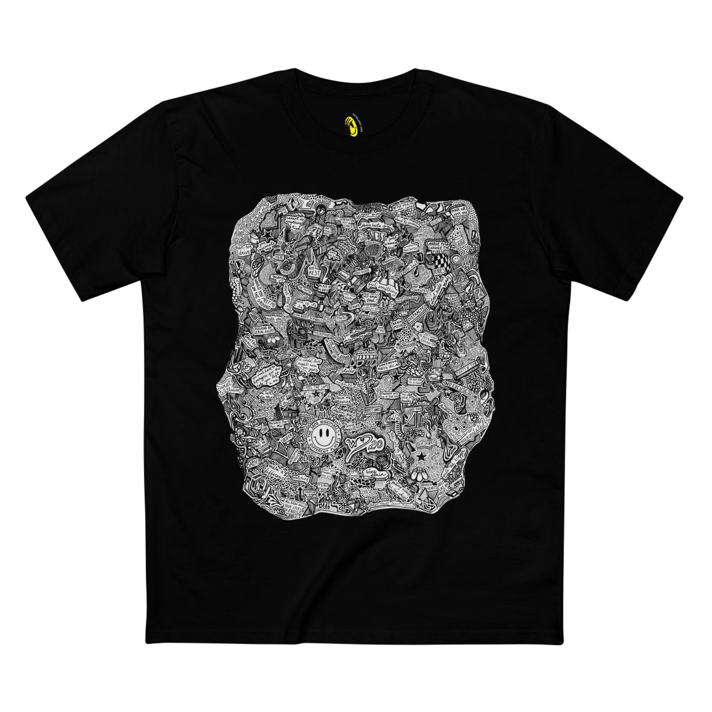 Big Doodle 20 Unisex T-Shirt by Art By Laney