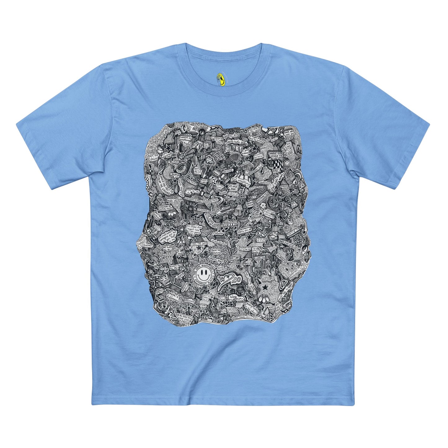Big Doodle 20 Unisex T-Shirt by Art By Laney