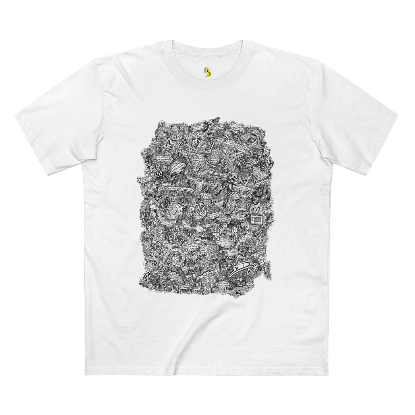 Big Doodle 22 Adult T by Art By Laney