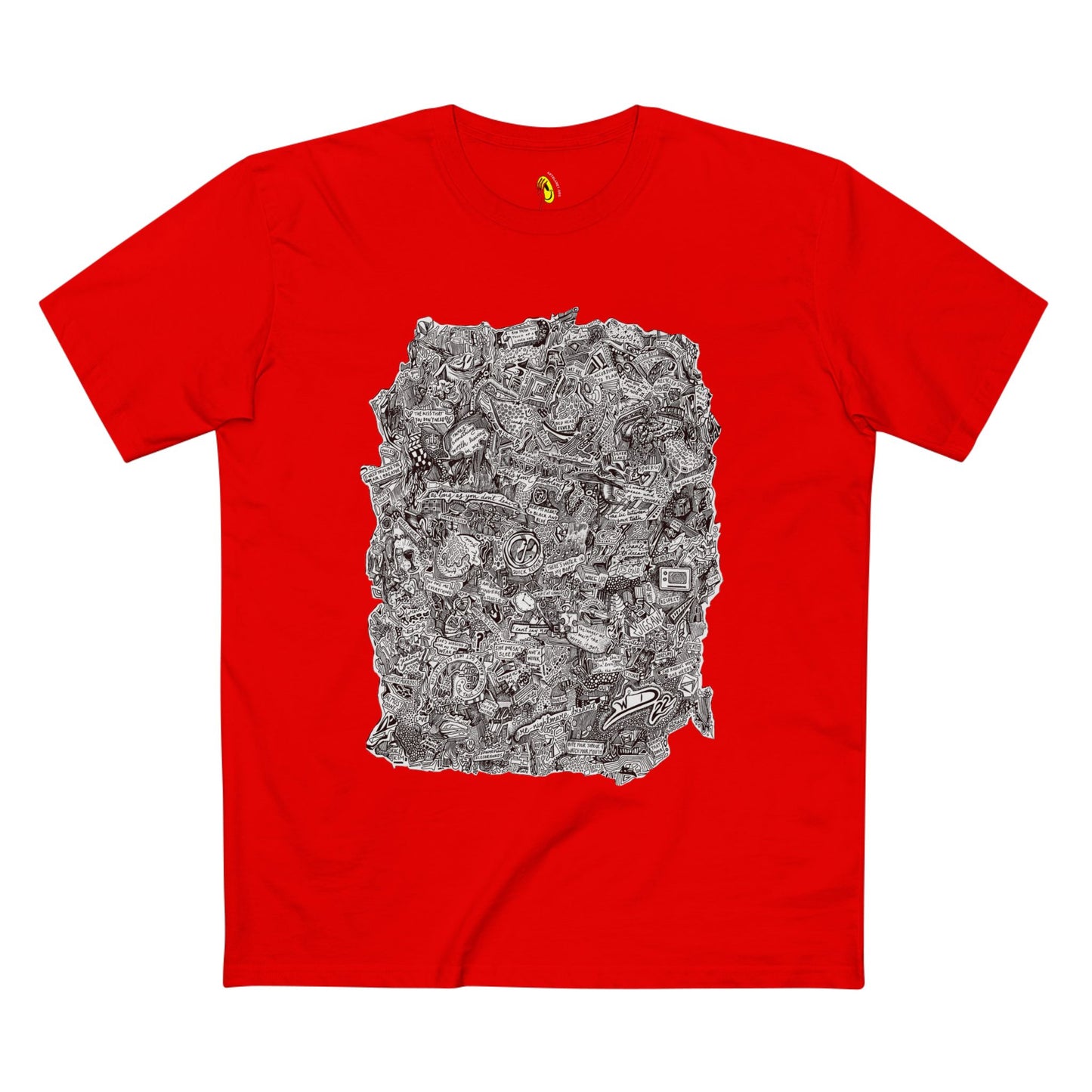 Big Doodle 22 Adult T by Art By Laney