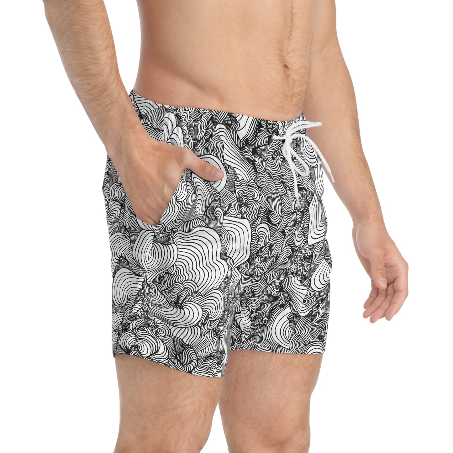 Hesitant Oblivion Swim Trunks