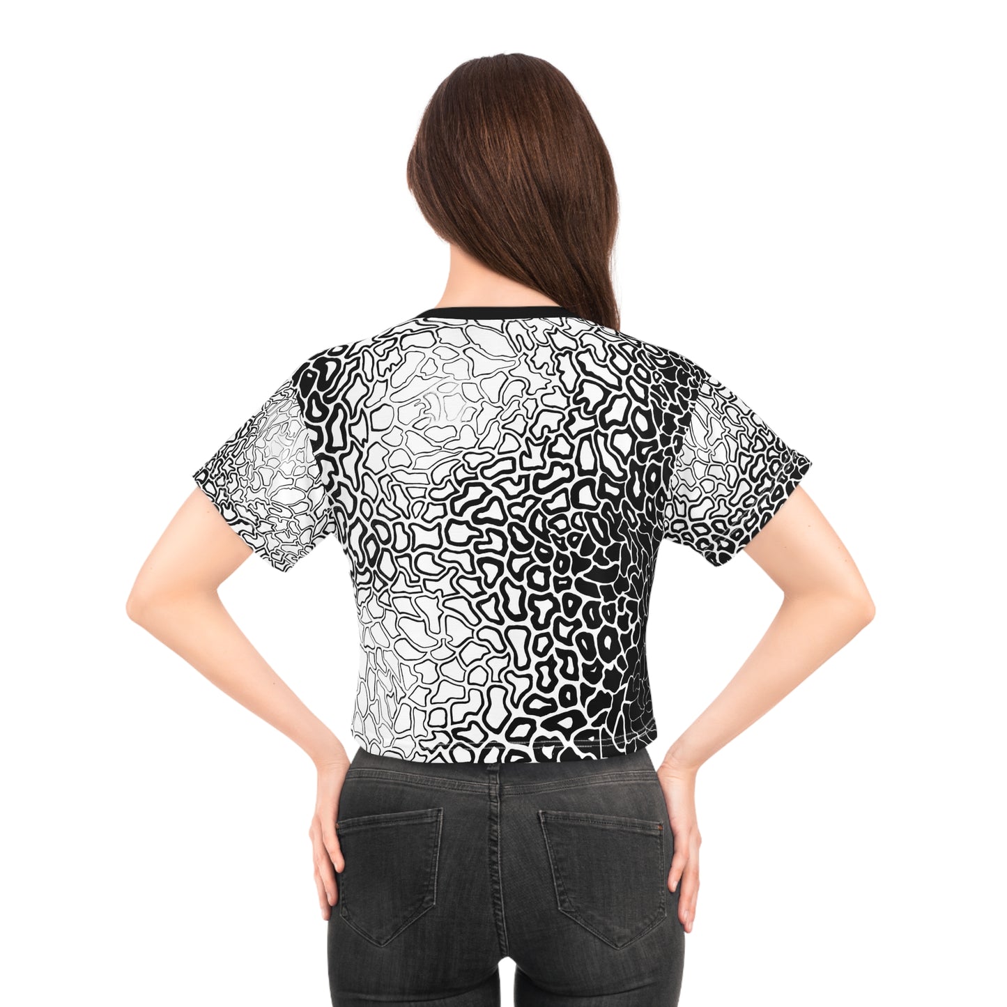 Pressure II ~ AOP Crop Top