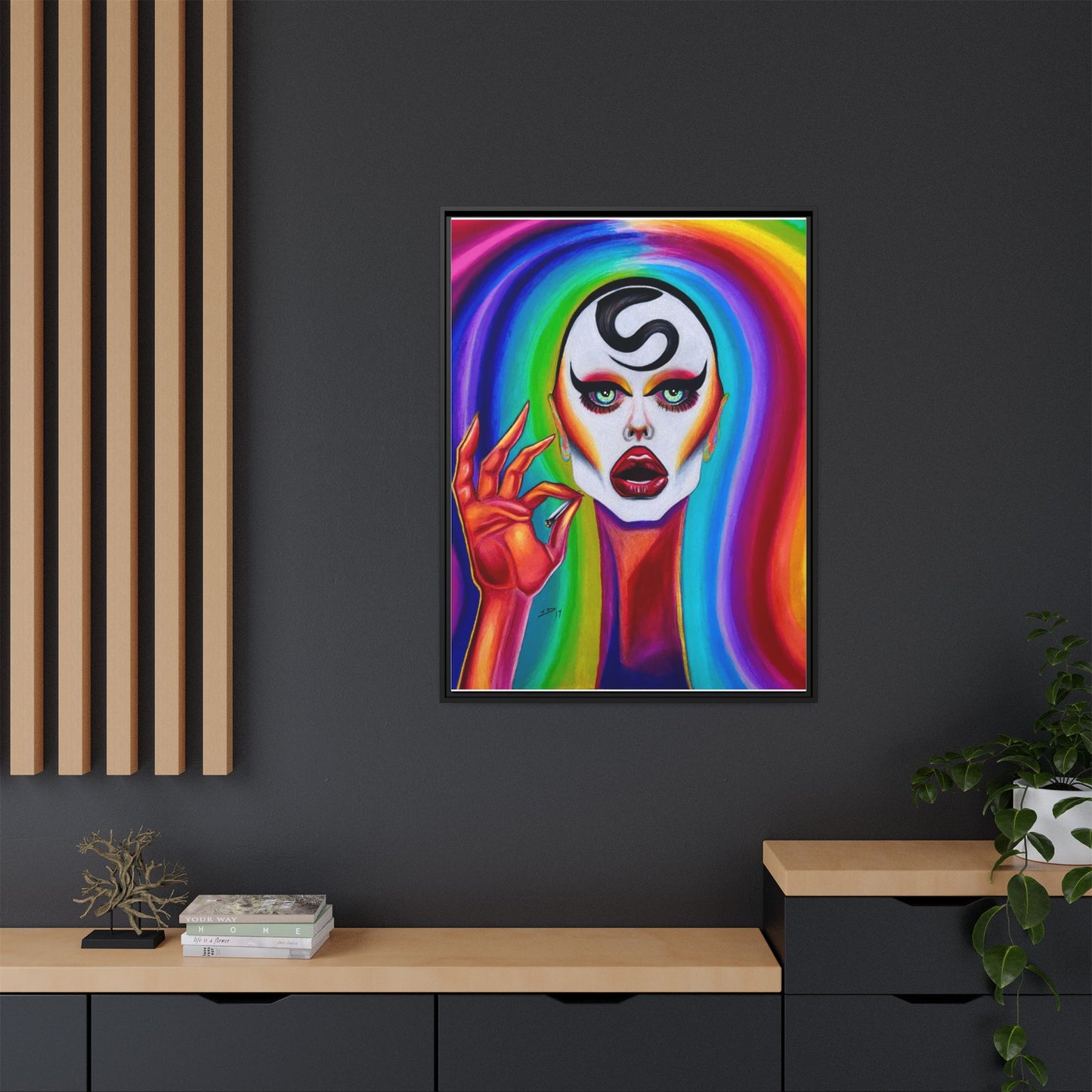 Found It ~ Canvas Print -  By Art By Laney
