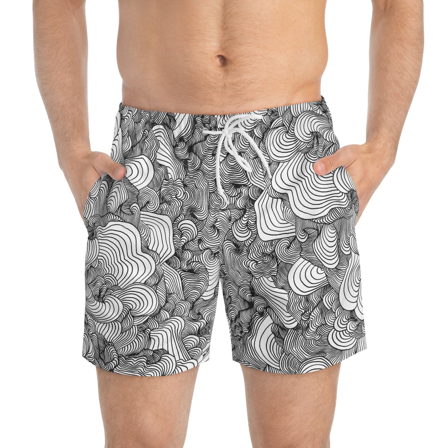 Hesitant Oblivion Swim Trunks