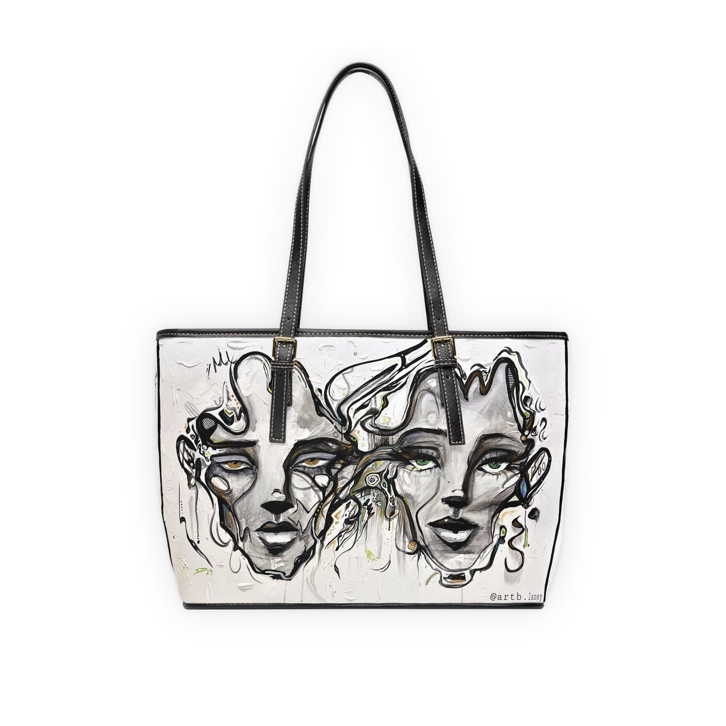 We're Good PU Leather Shoulder Bag by Art By Laney