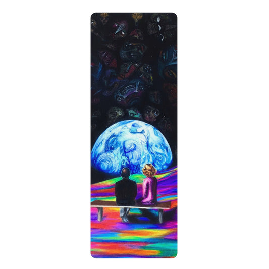 'We Used To Live There' Design by Art By Laney ~ Yoga Mat