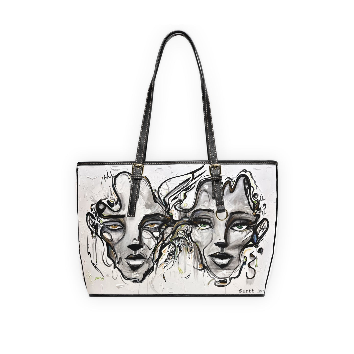 We're Good PU Leather Shoulder Bag by Art By Laney