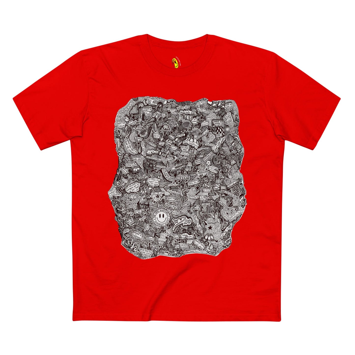 Big Doodle 20 Unisex T-Shirt by Art By Laney
