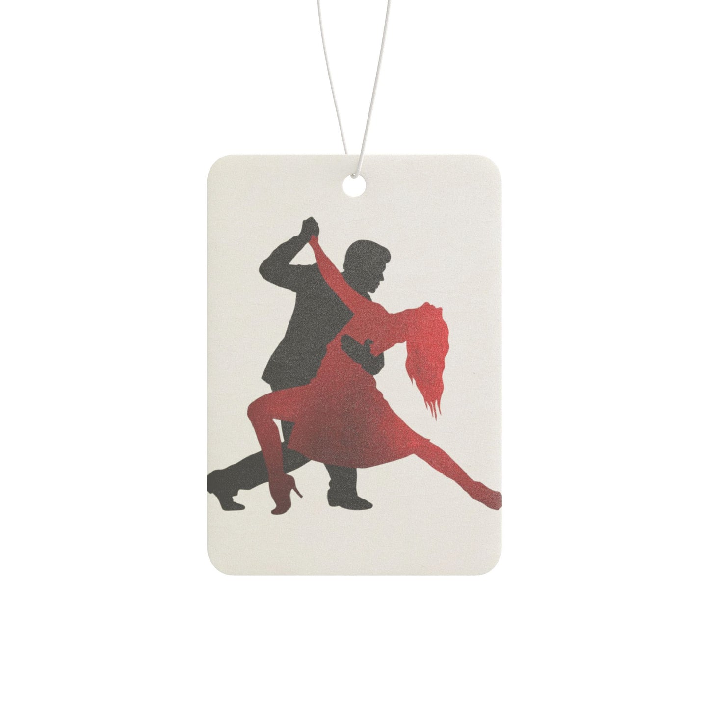 The Tango Elegant Dance-Themed Car Air Freshener, Salsa Car Décor, Unique Gift for Dancers, Aromatic Air Freshener, Automotive Odor Eliminator