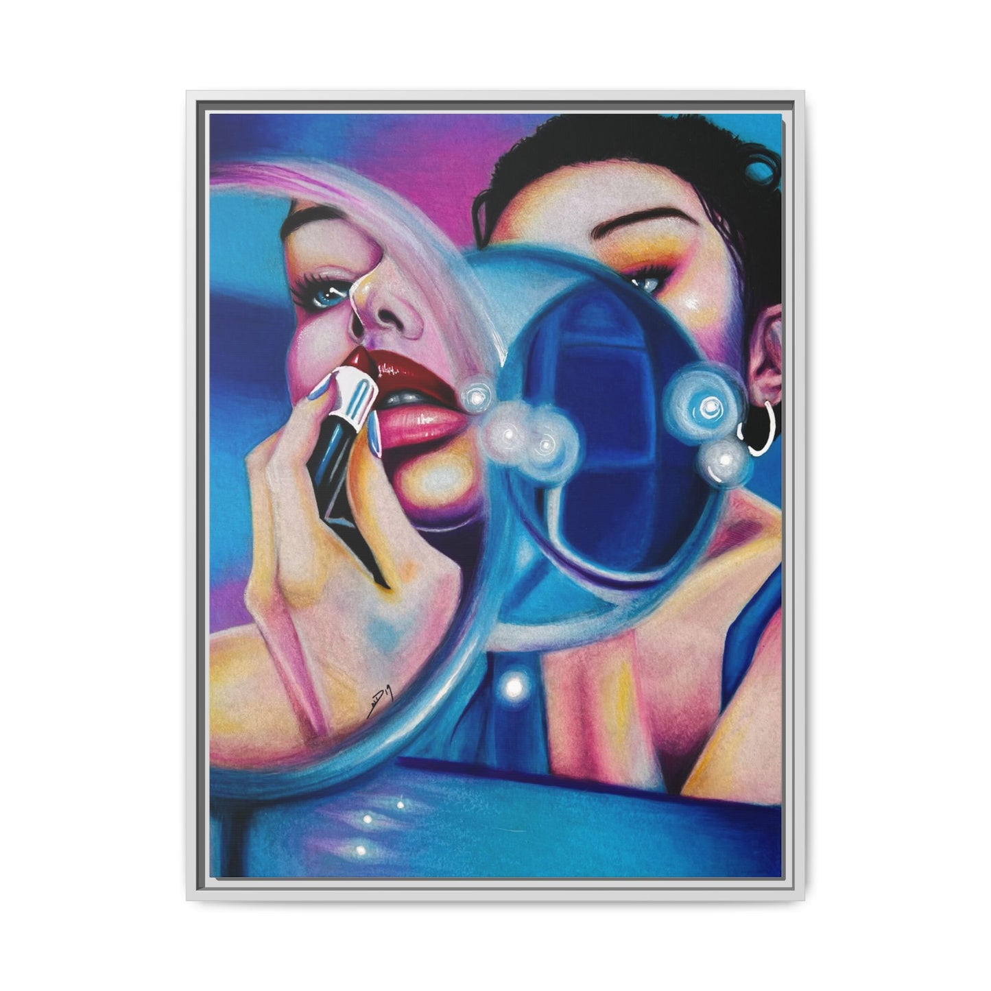 My Favorite Stranger ~ Framed Canvas Reproduction