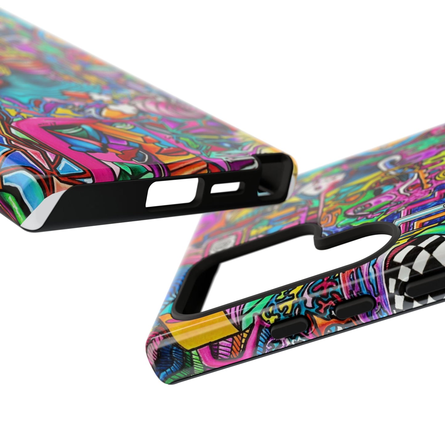 Dream World Vibrant Phone Case with Abstract Art | Tough Cases for Creative Souls, Colorful Accessories, Unique Gifts, Phone Protection, Artistic [...]