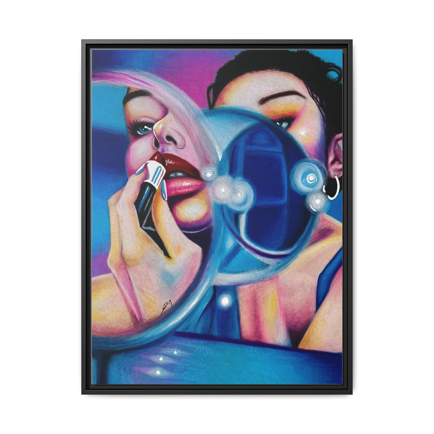 My Favorite Stranger ~ Framed Canvas Reproduction