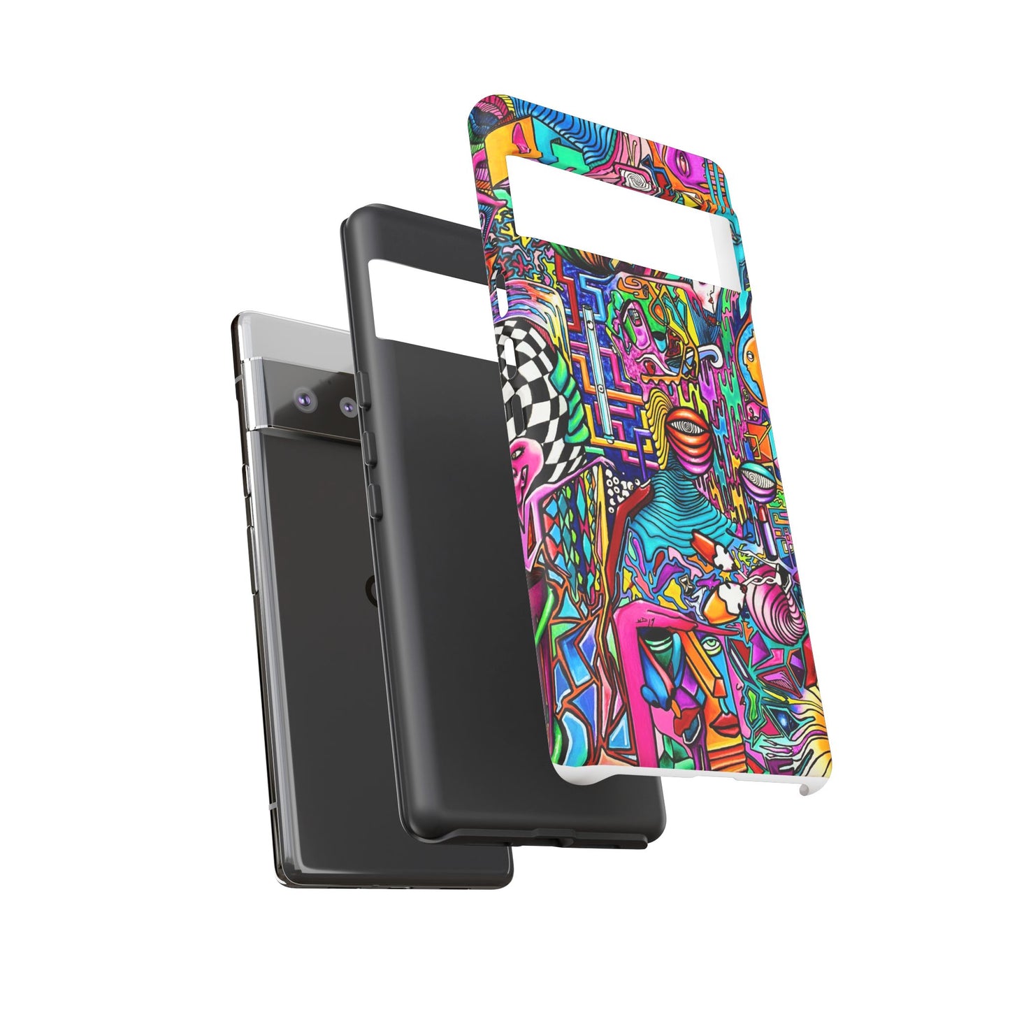 Dream World Vibrant Phone Case with Abstract Art | Tough Cases for Creative Souls, Colorful Accessories, Unique Gifts, Phone Protection, Artistic [...]