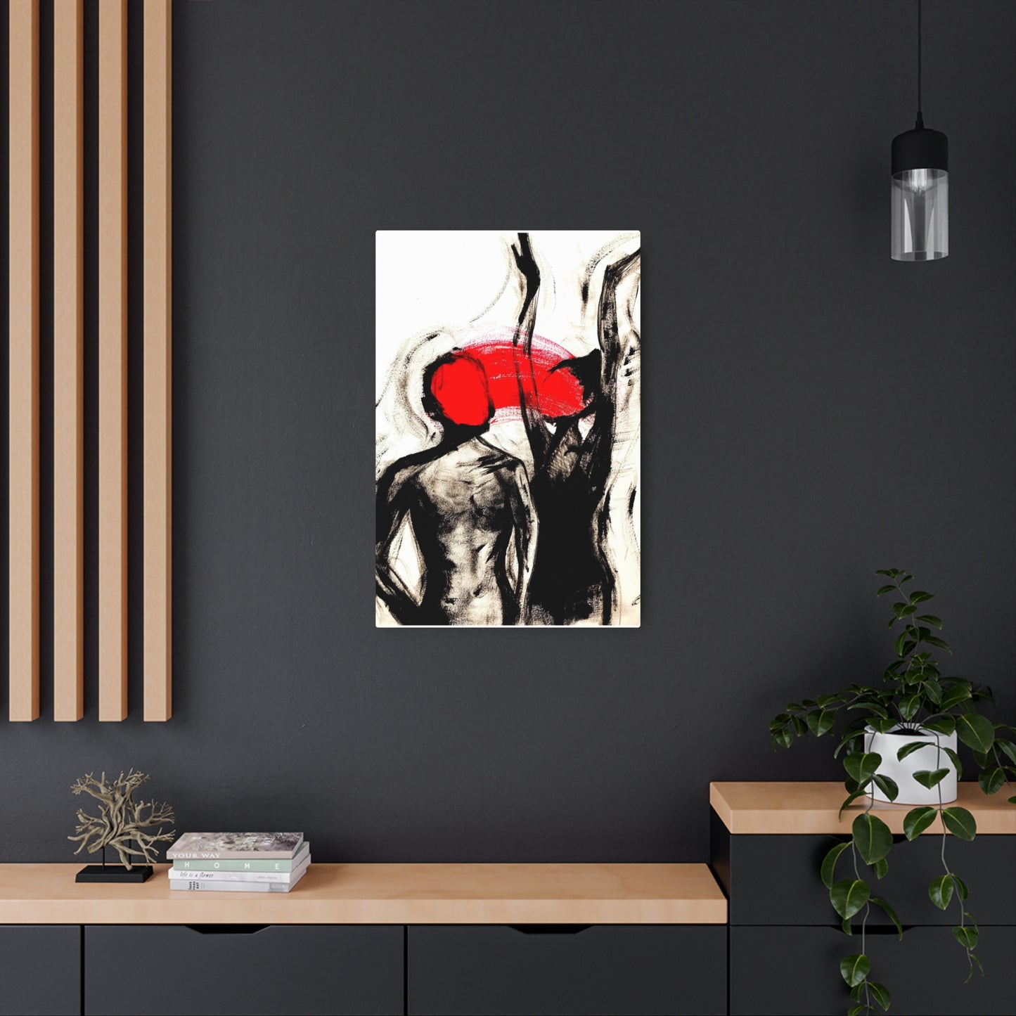 When You Move, I' Moved ~ Metal Reproduction by Art By Laney