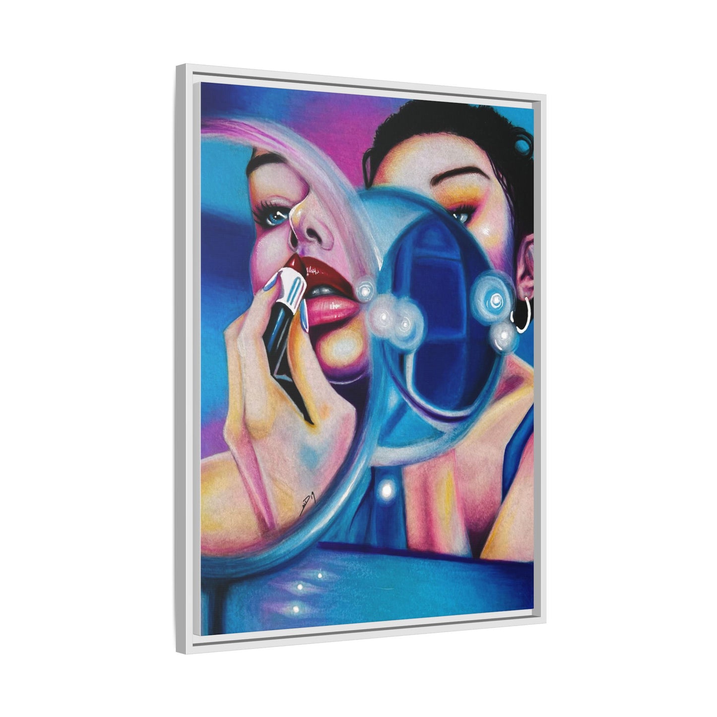 My Favorite Stranger ~ Framed Canvas Reproduction