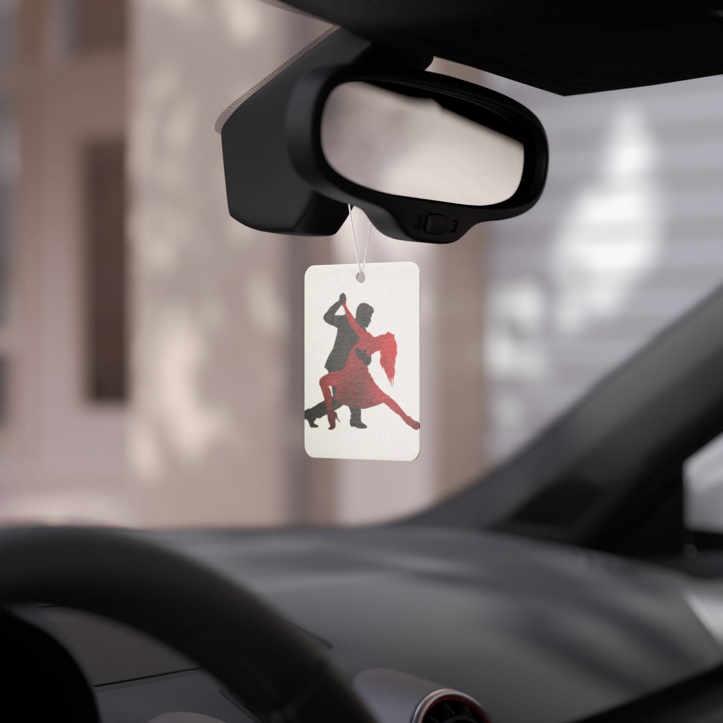 The Tango Elegant Dance-Themed Car Air Freshener, Salsa Car Décor, Unique Gift for Dancers, Aromatic Air Freshener, Automotive Odor Eliminator