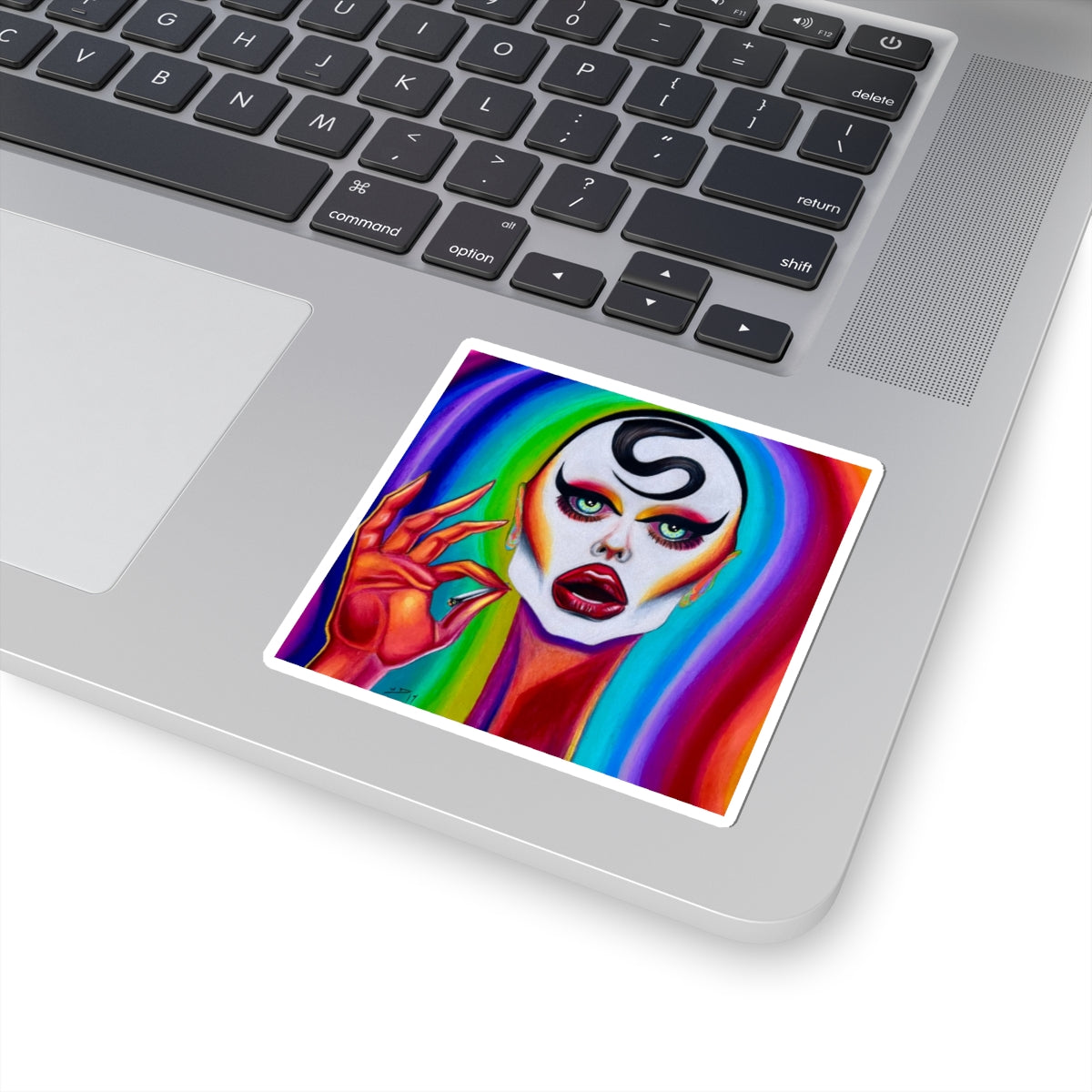 Found It ~ Colorful Drag Queen Kiss-Cut Stickers | Fierce Pride Decals for Laptops, Journals, LGBTQ+ Celebrations, Gift for Friends