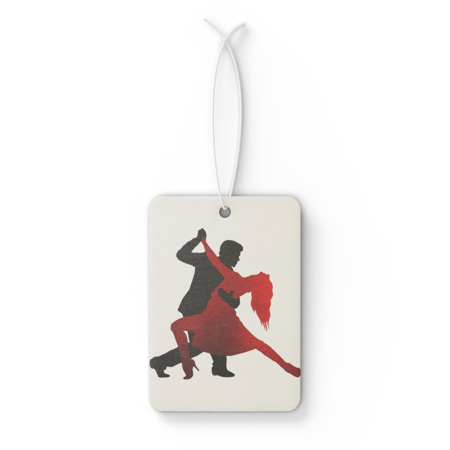 The Tango Elegant Dance-Themed Car Air Freshener, Salsa Car Décor, Unique Gift for Dancers, Aromatic Air Freshener, Automotive Odor Eliminator