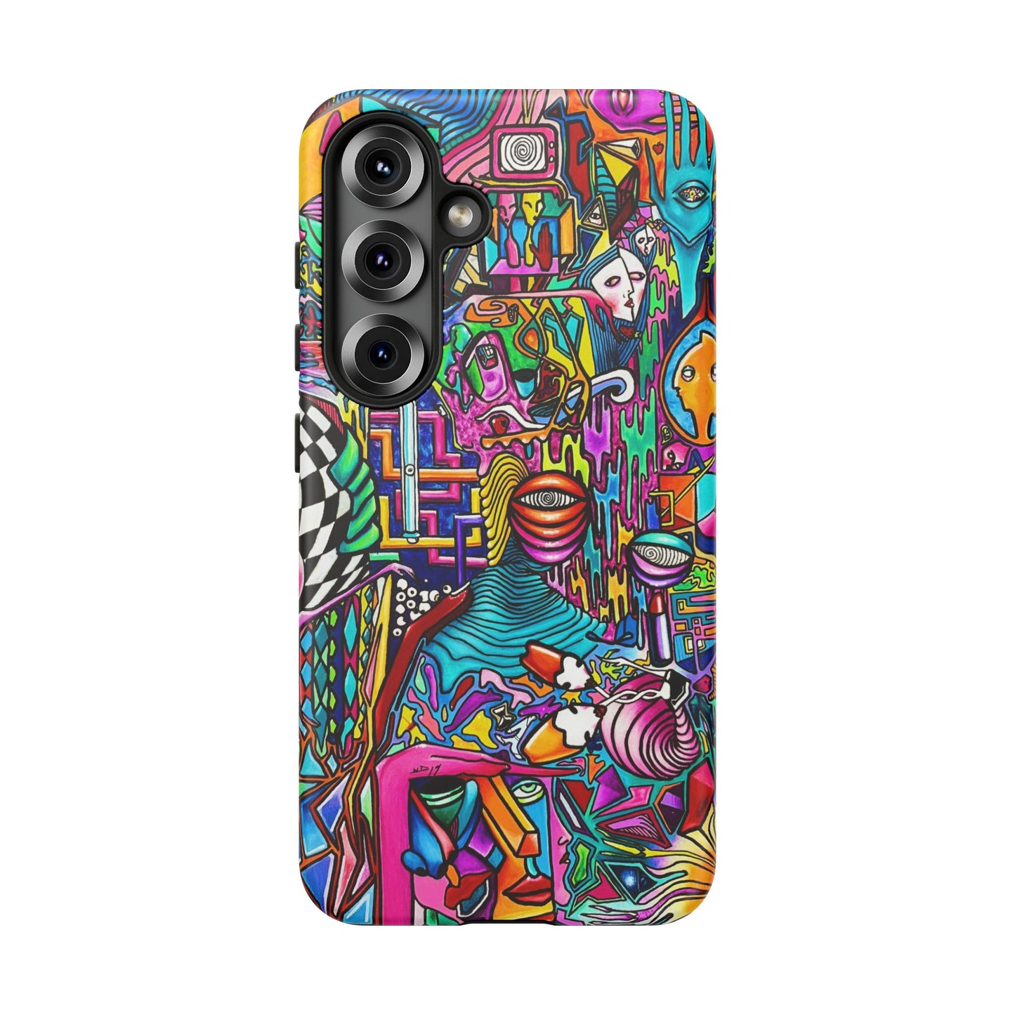 Dream World Vibrant Phone Case with Abstract Art | Tough Cases for Creative Souls, Colorful Accessories, Unique Gifts, Phone Protection, Artistic [...]