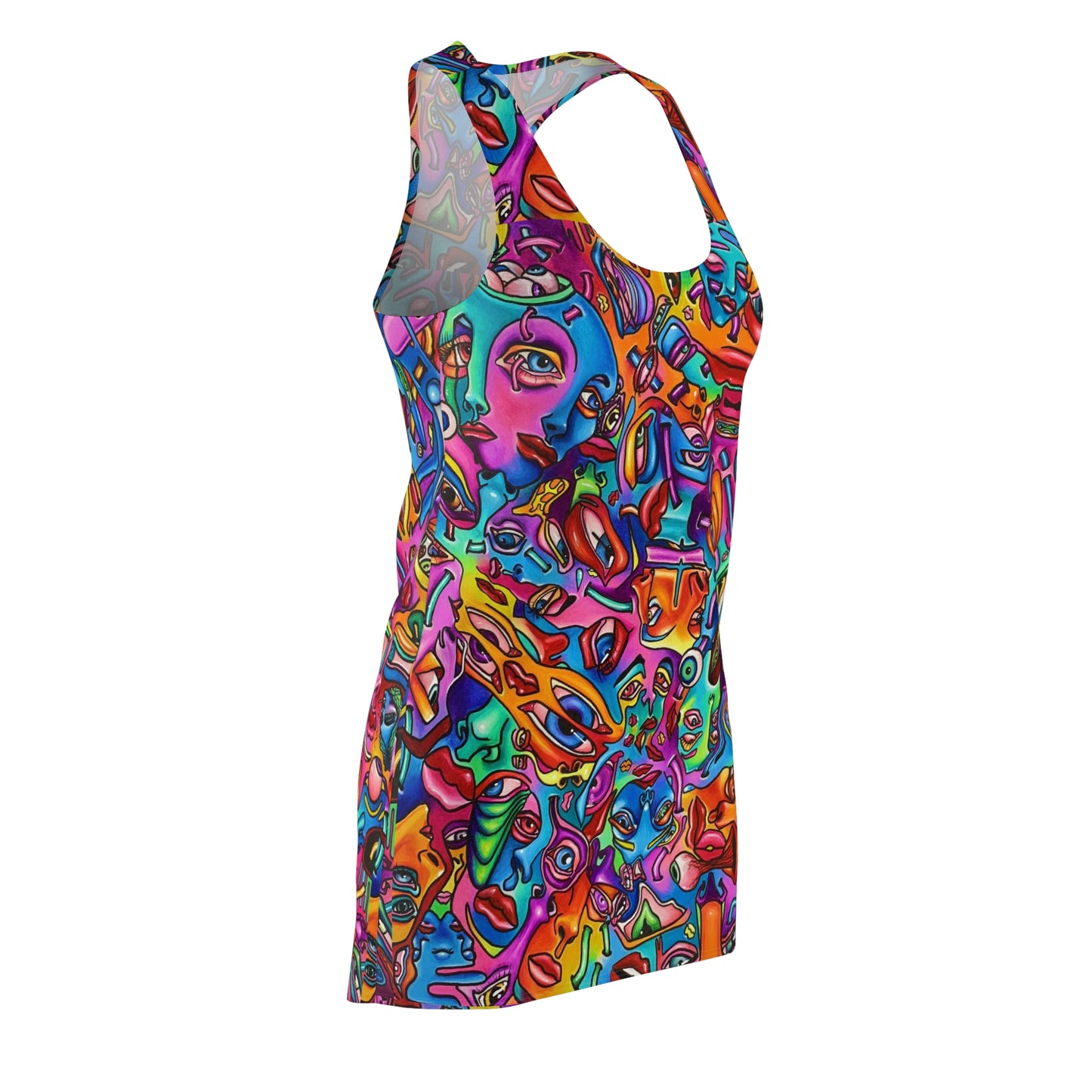 Mind Flip Racerback Dress -  by Art By Laney