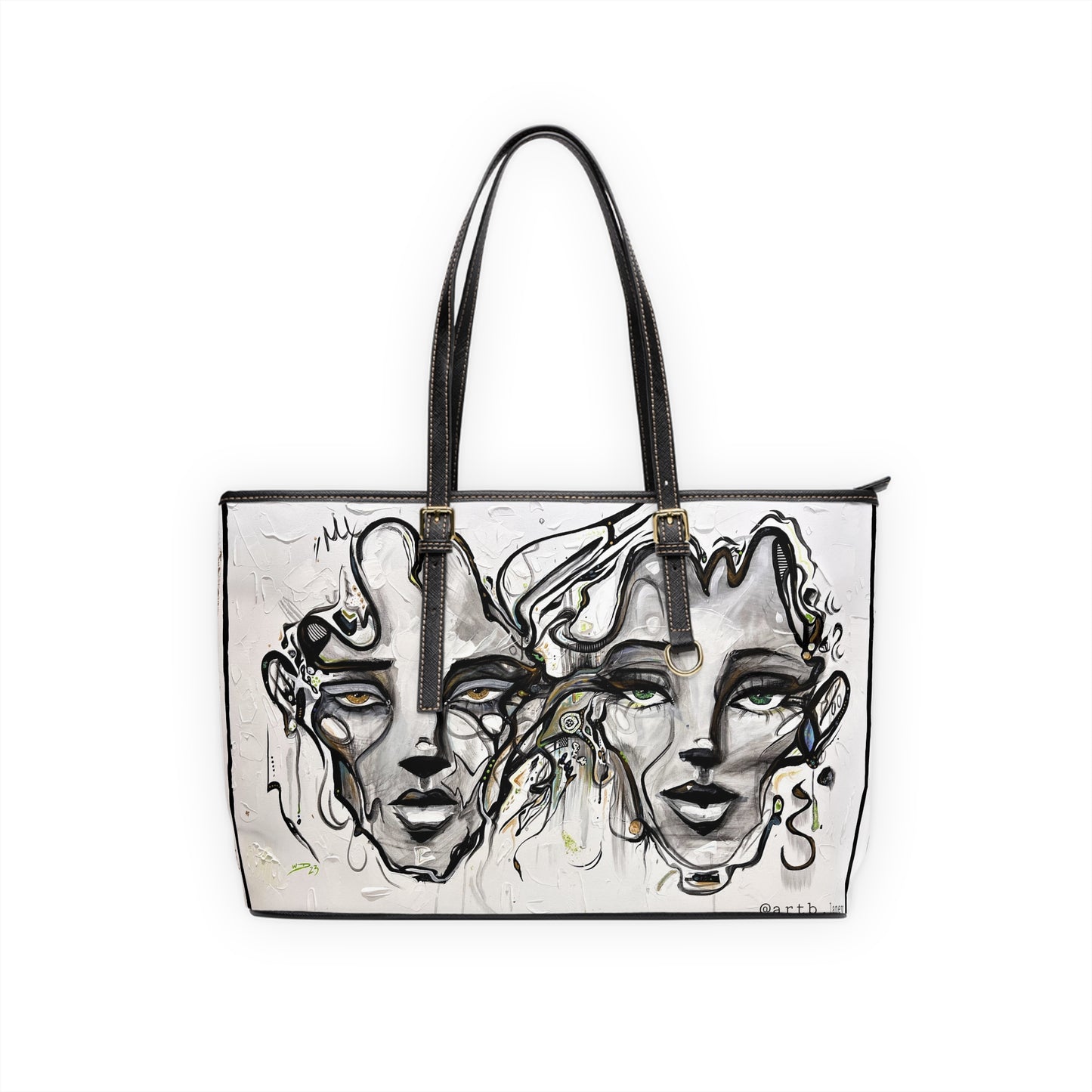 We're Good PU Leather Shoulder Bag by Art By Laney