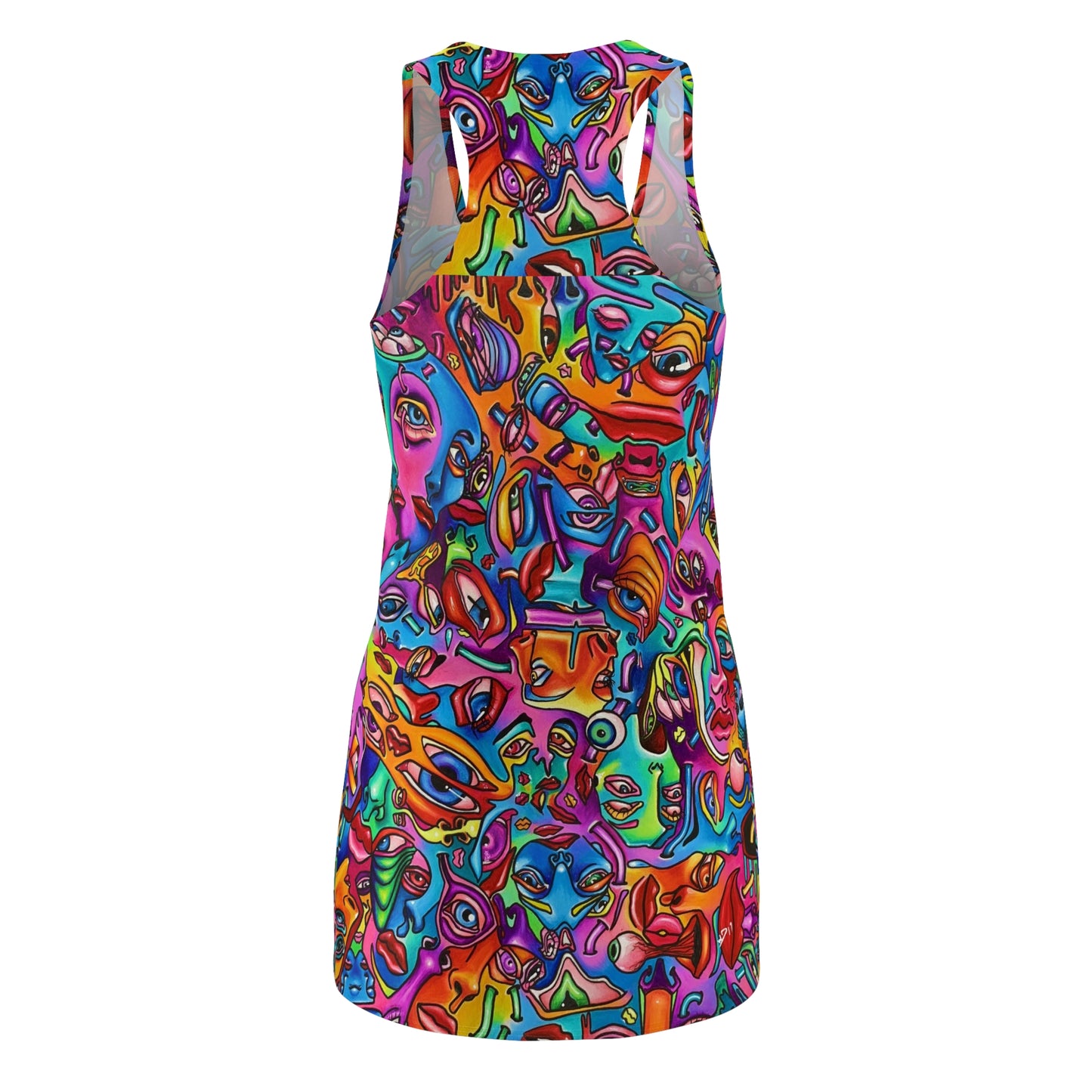 Mind Flip Racerback Dress -  by Art By Laney