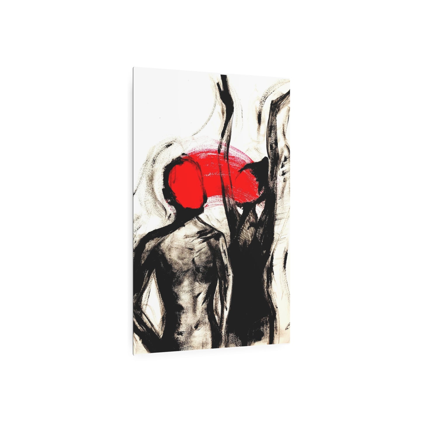 When You Move, I' Moved ~ Metal Reproduction by Art By Laney