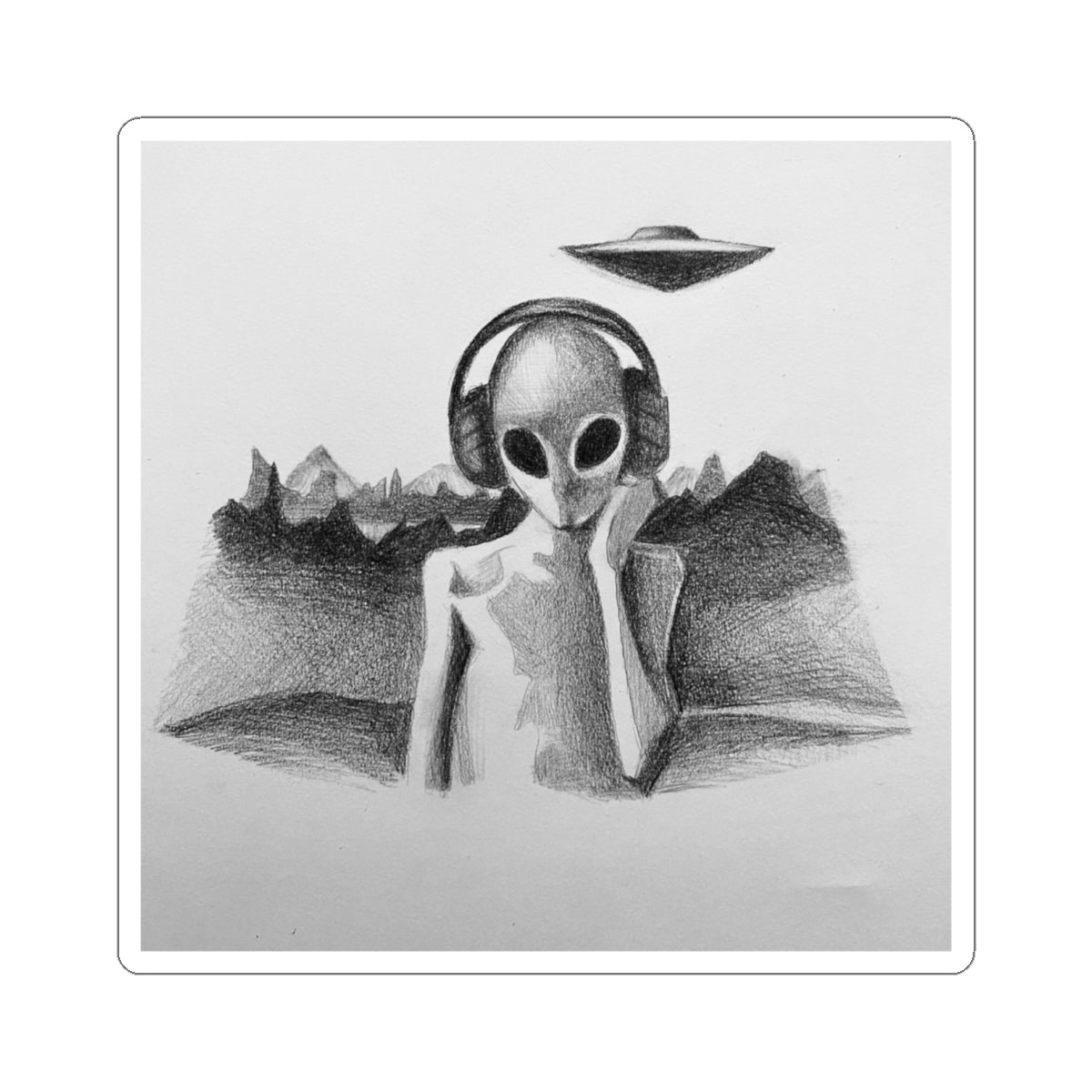 Alien Playlist Sticker Set