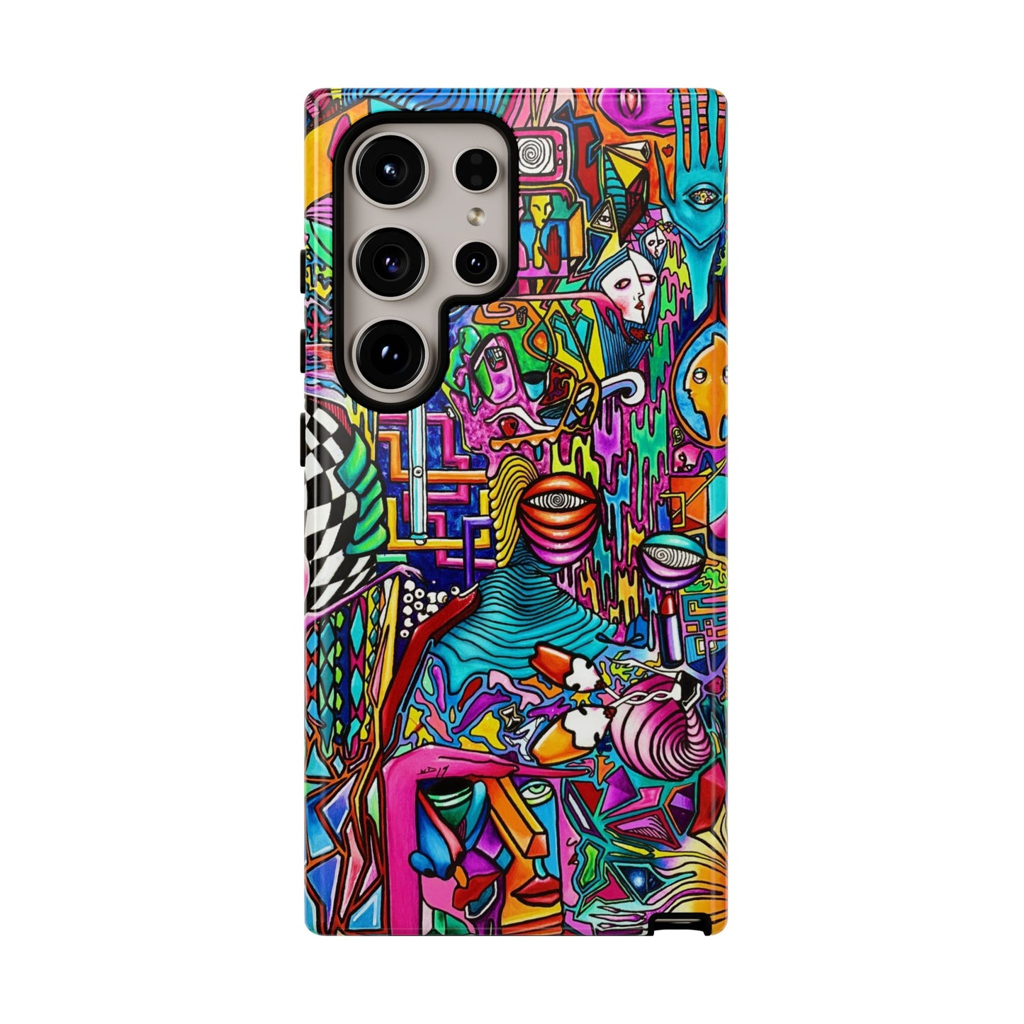 Dream World Vibrant Phone Case with Abstract Art | Tough Cases for Creative Souls, Colorful Accessories, Unique Gifts, Phone Protection, Artistic [...]