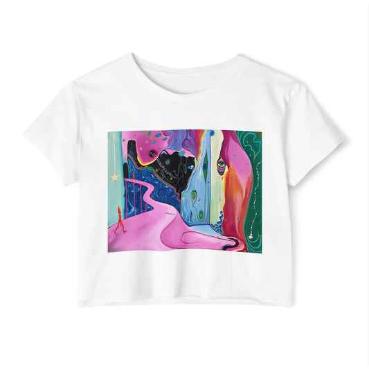 Dreamscape Women's Crop Top