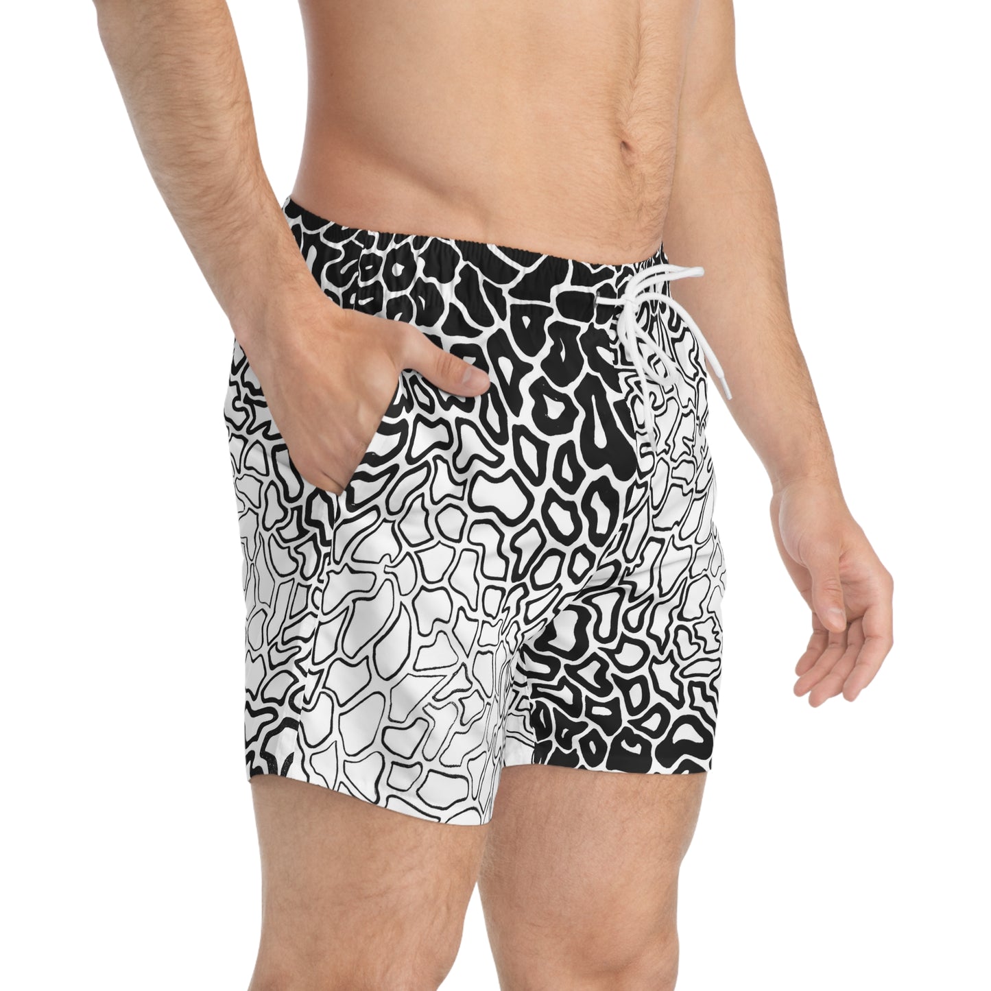 Pressure Stylish Swim Trunks for Summer Fun, Pool Days, Beach Parties, Vacation Essentials, Trendy Swimwear, Unique Swim Shorts