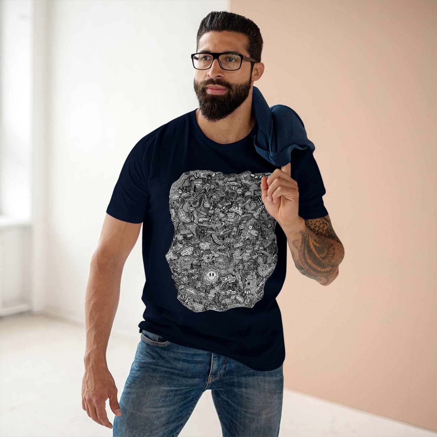 Big Doodle 20 Unisex T-Shirt by Art By Laney