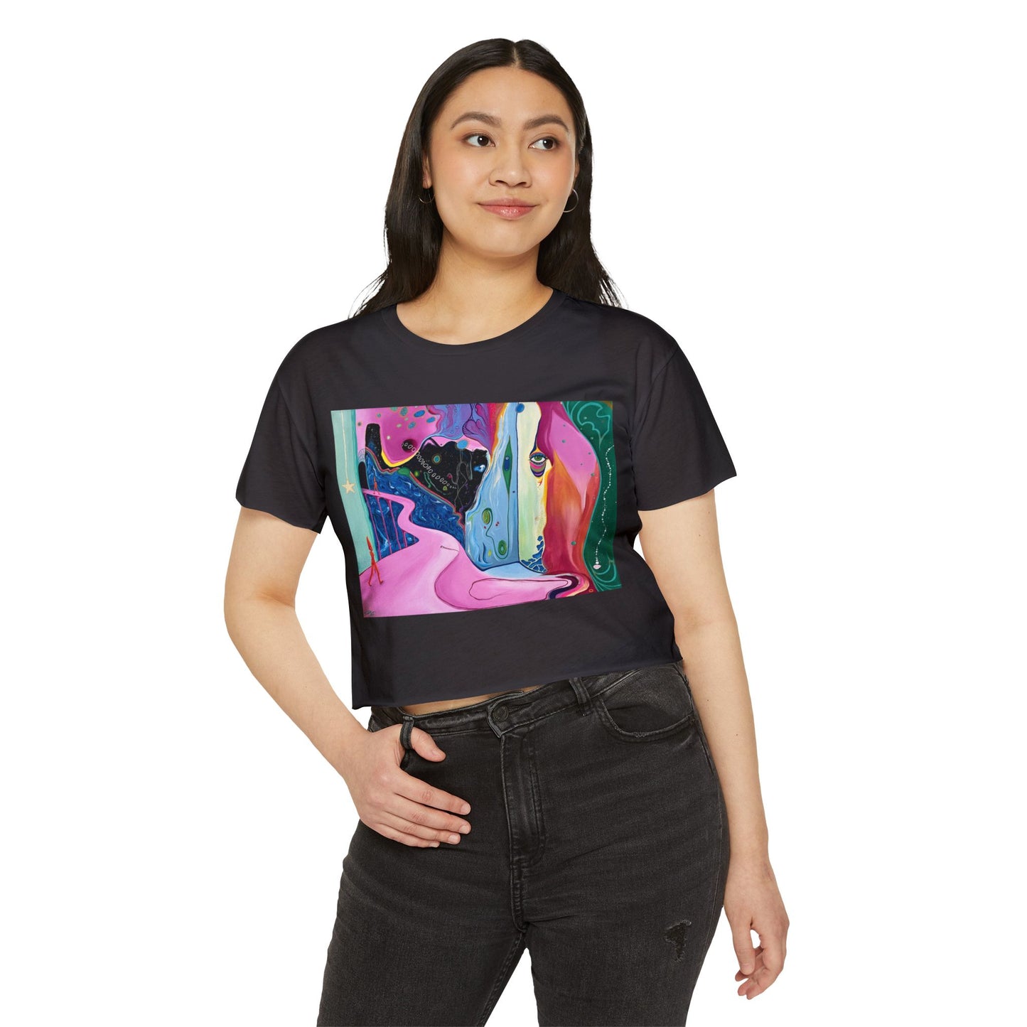 Dreamscape Women's Crop Top