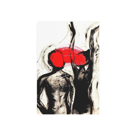 When You Move, I' Moved ~ Metal Reproduction by Art By Laney