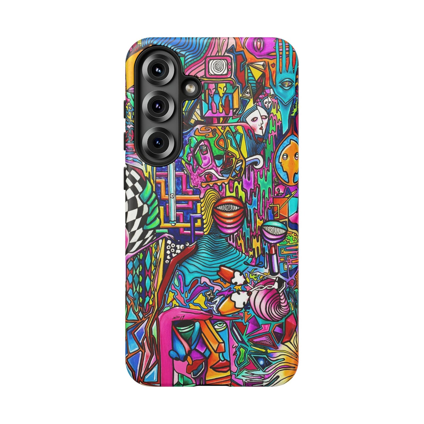 Dream World Vibrant Phone Case with Abstract Art | Tough Cases for Creative Souls, Colorful Accessories, Unique Gifts, Phone Protection, Artistic [...]