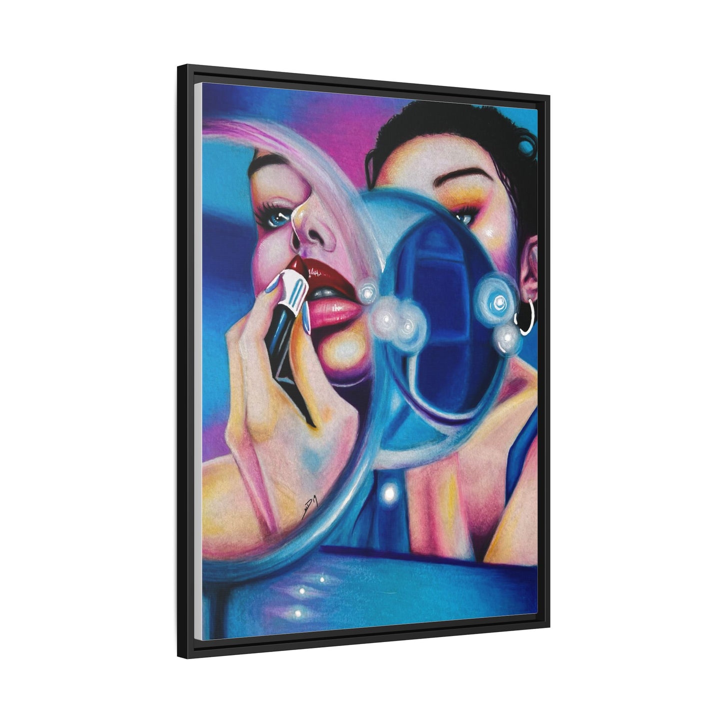 My Favorite Stranger ~ Framed Canvas Reproduction