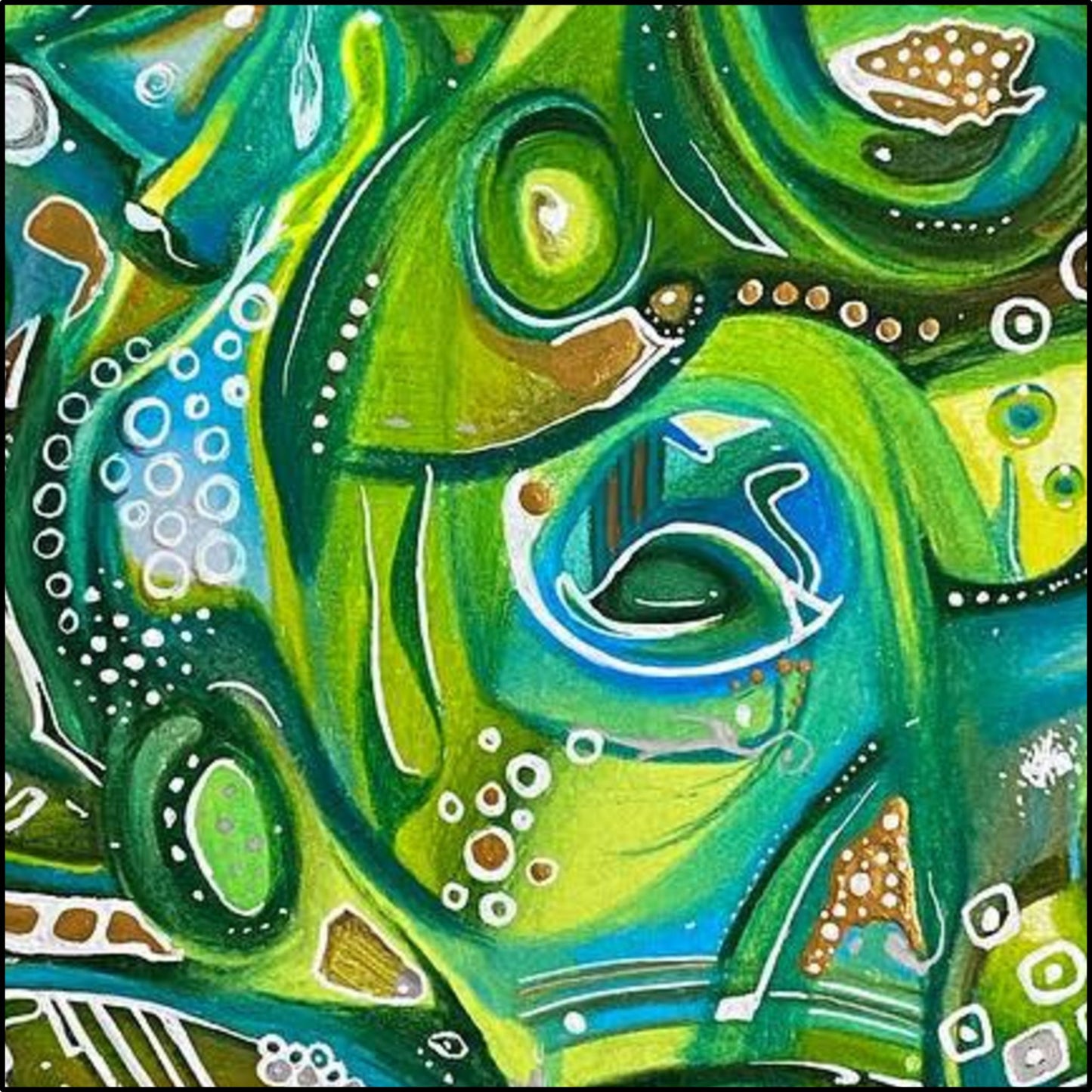 Sweet Greens ~ Fabric