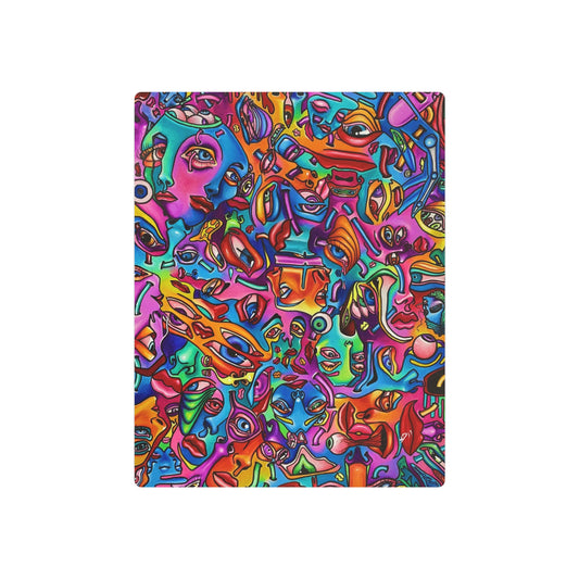 Mindflip ~ Vibrant Metal Art by Art By Laney