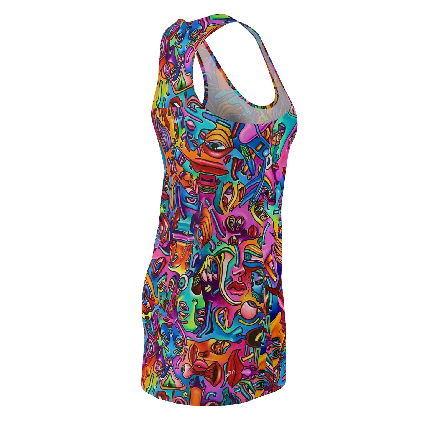 Mind Flip Racerback Dress -  by Art By Laney