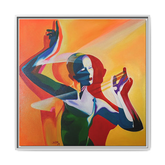 Murder on the Dance Floor ~ Framed Canvas Reproduction