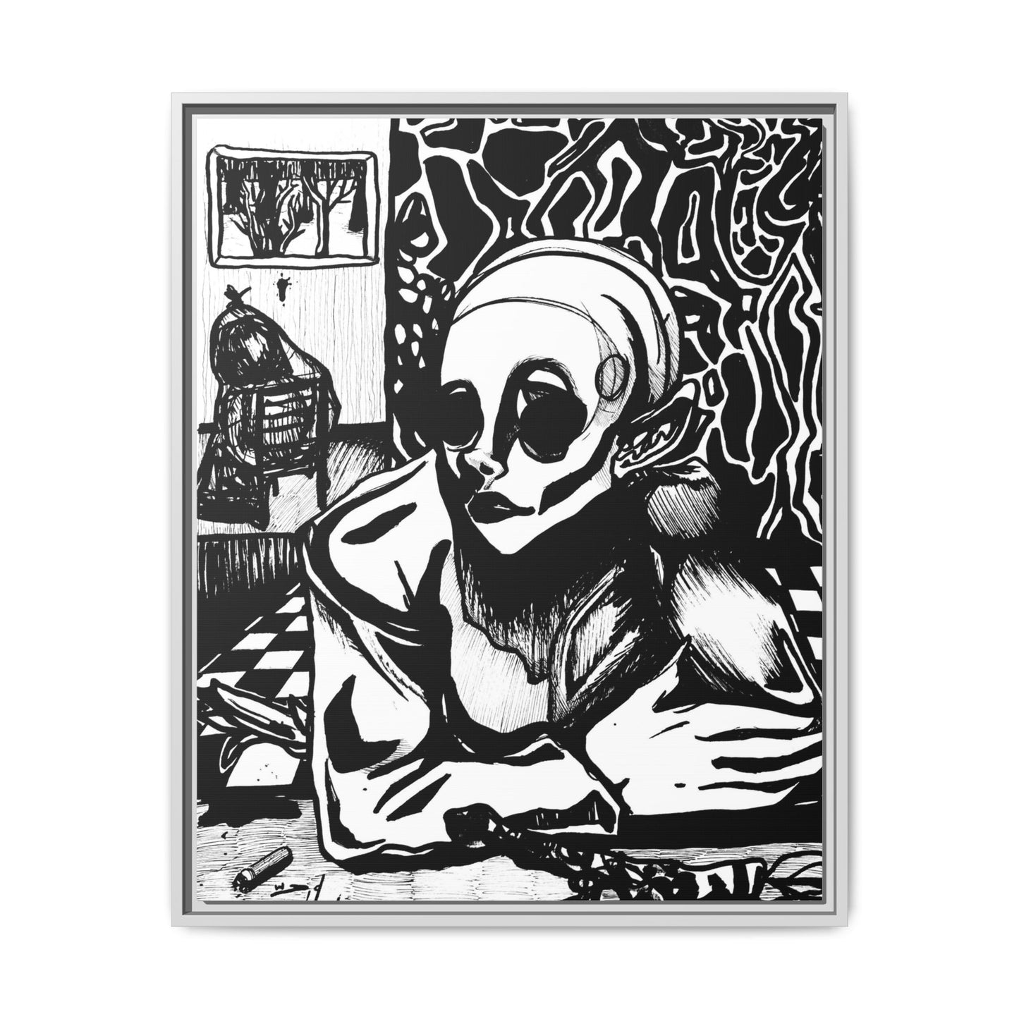 The Meetings Over ~ Canvas Reproduction Frame