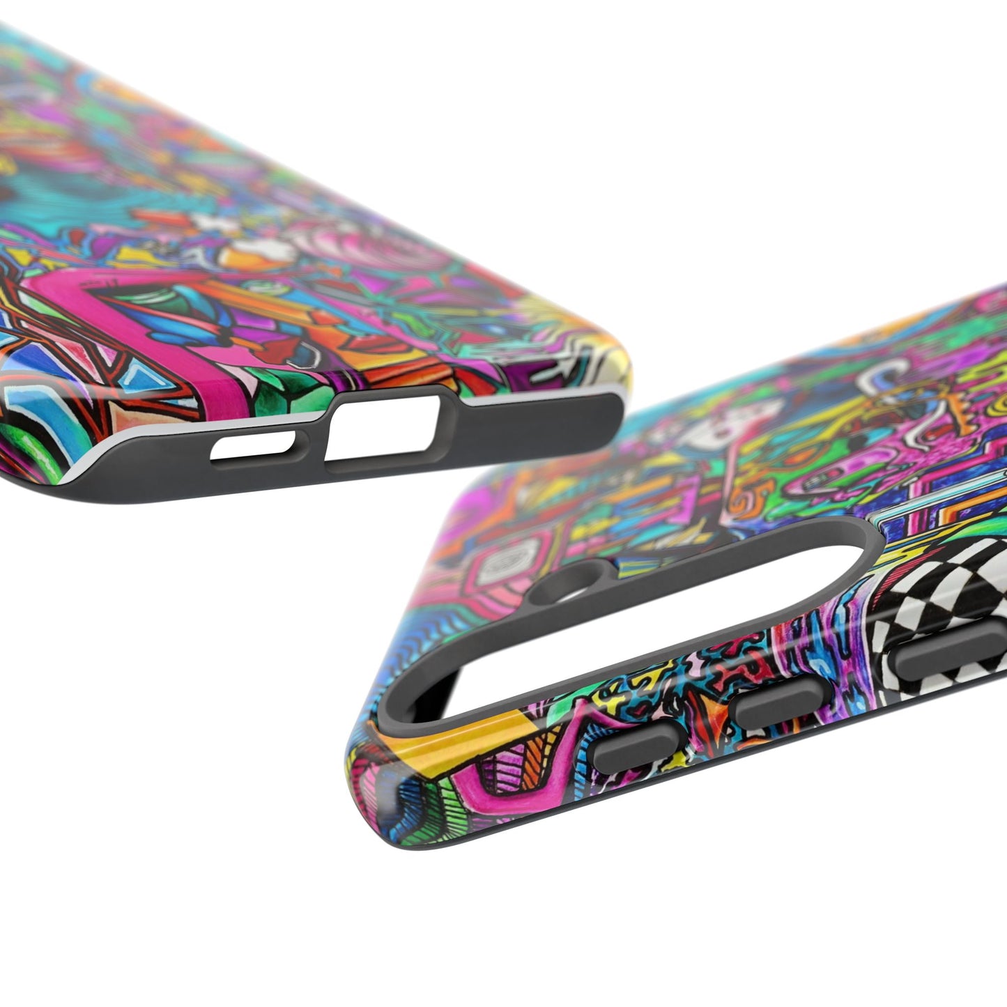 Dream World Vibrant Phone Case with Abstract Art | Tough Cases for Creative Souls, Colorful Accessories, Unique Gifts, Phone Protection, Artistic [...]