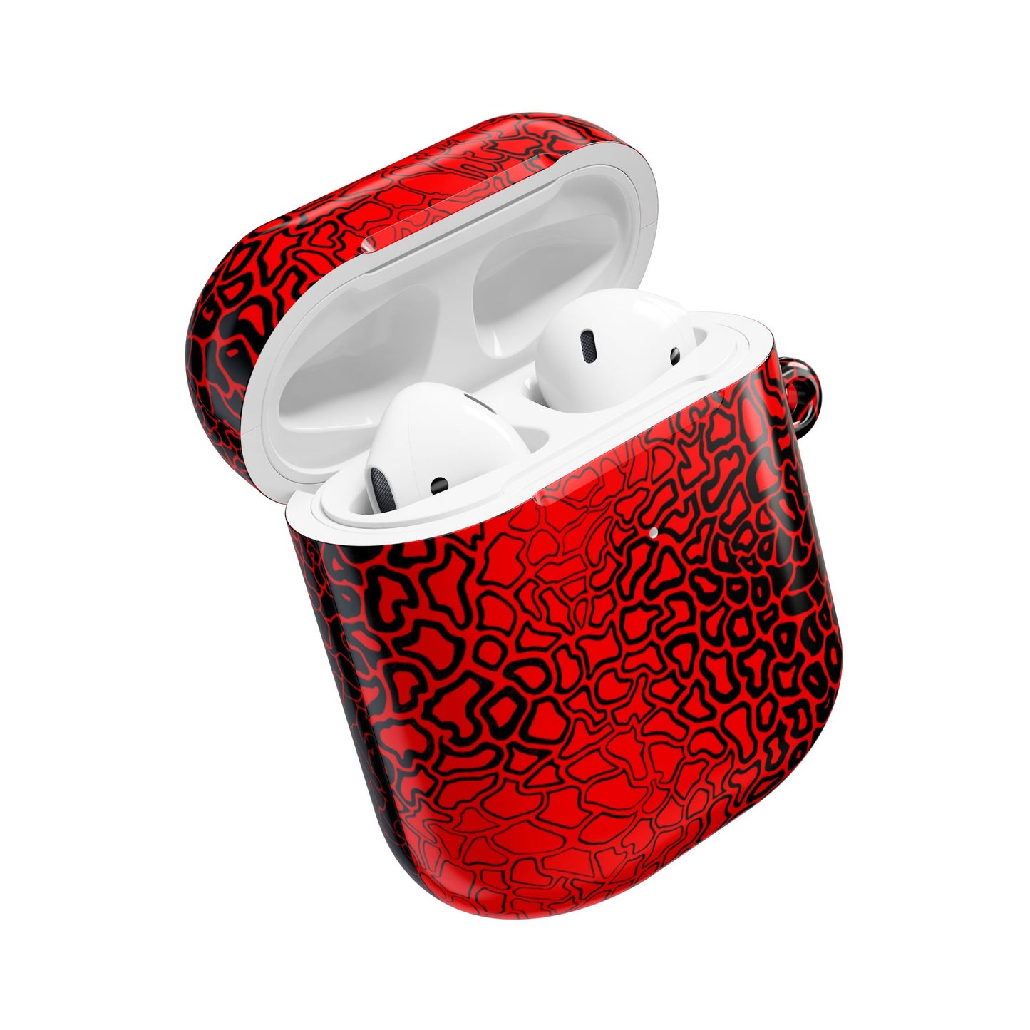 Stylish AirPod Case with Bold Red Design | Unique Earbud Cover, Custom AirPod Protector, Gift for Music Lovers, Trendy Accessory, [...]