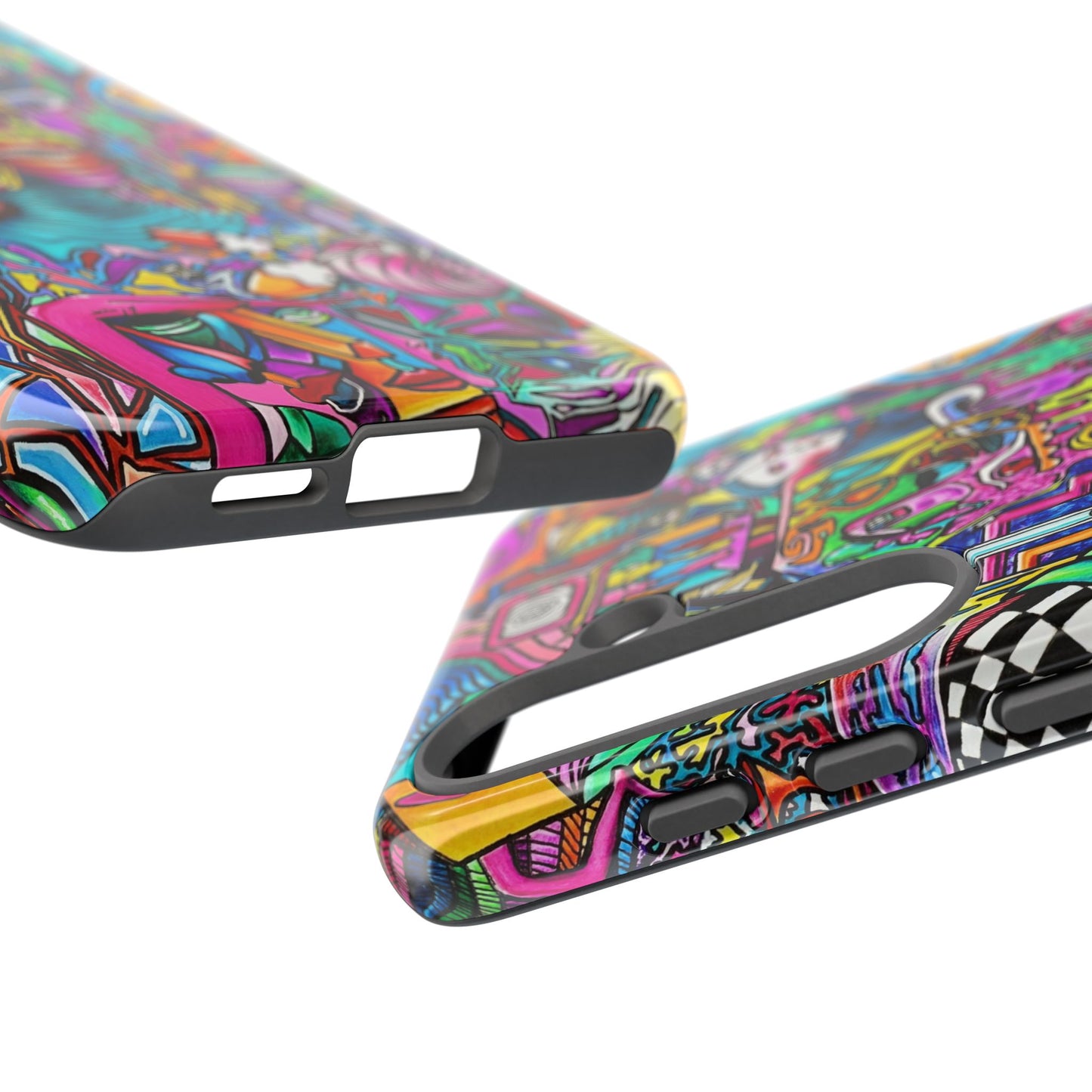 Dream World Vibrant Phone Case with Abstract Art | Tough Cases for Creative Souls, Colorful Accessories, Unique Gifts, Phone Protection, Artistic [...]