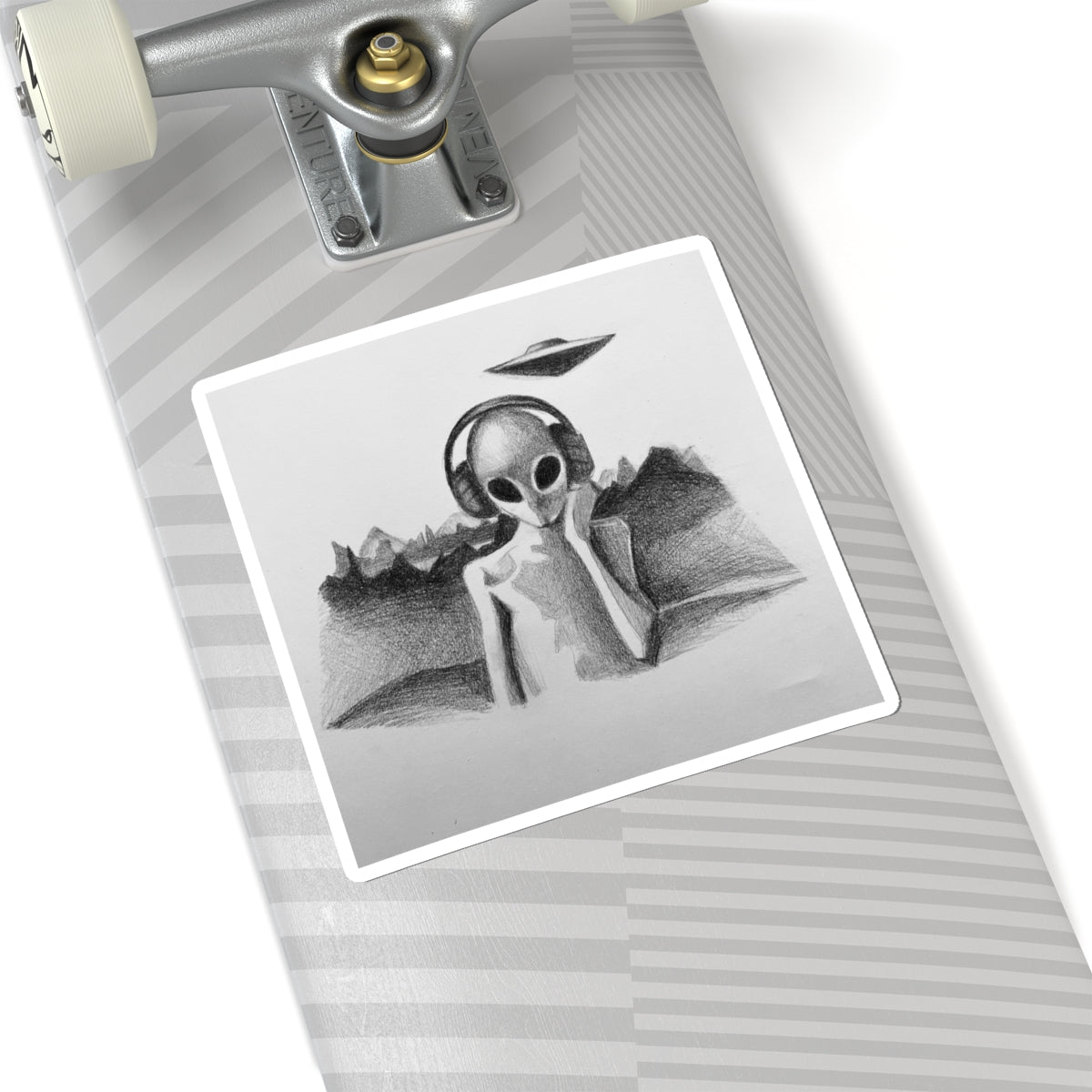 Alien Playlist Sticker Set