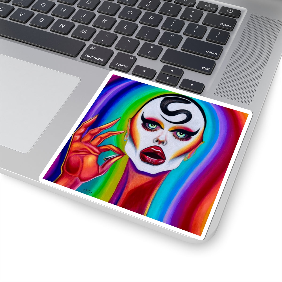 Found It ~ Colorful Drag Queen Kiss-Cut Stickers | Fierce Pride Decals for Laptops, Journals, LGBTQ+ Celebrations, Gift for Friends
