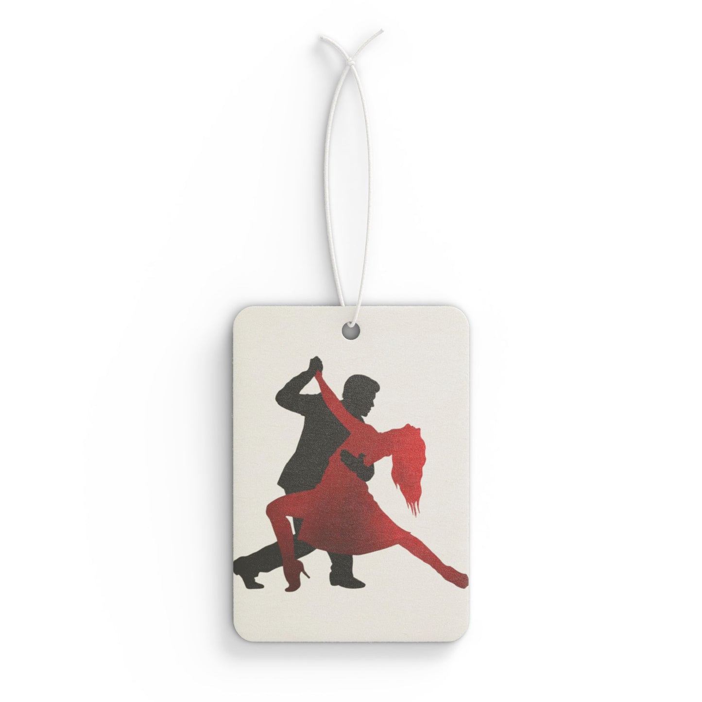 The Tango Elegant Dance-Themed Car Air Freshener, Salsa Car Décor, Unique Gift for Dancers, Aromatic Air Freshener, Automotive Odor Eliminator